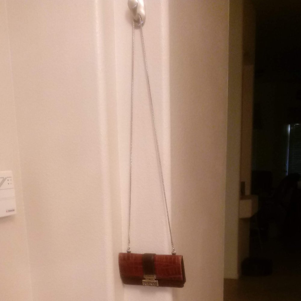 Brighton Croco Wallet With Chain